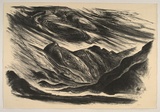 Artist: b'Trenfield, Wells.' | Title: b'Melaleuca landscape IX' | Date: 1986 | Technique: b'lithograph, printed in black ink, from one stone'