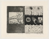 Artist: THYER, James | Title: 4 billion years:  2000 years | Date: 1999 | Technique: etching and aquatint, printed in black ink, from one plate