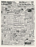 Artist: Kelly, William. | Title: Dialogue III media. | Date: 1988-93 | Technique: screenprint, printed in black ink, from one stencil