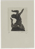 Artist: b'SELLBACH, Udo' | Title: b'Untitled' | Date: 1987 | Technique: b'etching, printed in black ink, from one plate'