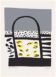 Title: b'Paris game bag' | Date: 1995 | Technique: b'screenprint, printed in colour, from multiple stencils'