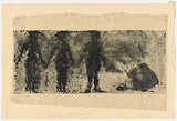 Artist: Watson, Judy. | Title: touching my mother's blood | Date: 1988 | Technique: etching, printed in black ink, from one plate