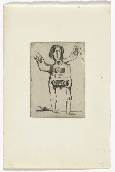 Artist: b'SELLBACH, Udo' | Title: b'not titled' | Date: 1960-80 | Technique: b'etching'