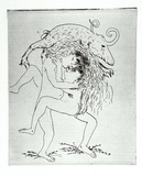 Artist: Stark, Peter. | Title: Repudiation. | Date: 1971 | Technique: etching, printed in black ink, from one plate | Copyright: Reproduced with permission of Bundanon Trust