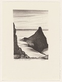 Artist: b'Elliott, Fred W.' | Title: b'Fearn Hill, Masson Range' | Date: 1997, February | Technique: b'photo-lithograph, printed in black ink, from one stone' | Copyright: b'By courtesy of the artist'