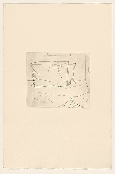 Title: b'Bed 1' | Date: 1978 | Technique: b'etching, printed in black ink, from one plate'