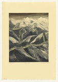 Artist: Duxbury, Lesley. | Title: Great Wall | Date: 1983 | Technique: etching and aquatint, printed in colour, from two plates