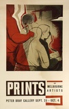 Artist: Dalgarno, David. | Title: Prints by Melbourne artists, Peter Bray Gallery. | Date: 1956 | Technique: lithograph, printed in colour, from three plates