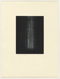 Artist: b'Eaton, Janenne.' | Title: b'Chiangmai corridor.' | Date: 1990 | Technique: b'aquatint and monotype, printed in blue-black ink, from one plate'