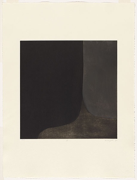 Artist: Wright, Judith. | Title: II | Date: 1995 | Technique: aquatint, printed in colour, each from multiple plates | Copyright: © Judith Wright