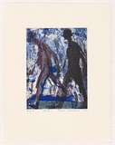 Artist: b'Macleod, Euan.' | Title: b'MK4' | Date: 2003 | Technique: b'etching, sugar-lift, aquatint and open-bite, printed in colour, from four plates'