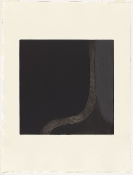Artist: Wright, Judith. | Title: III | Date: 1995 | Technique: aquatint, printed in colour, each from multiple plates | Copyright: © Judith Wright
