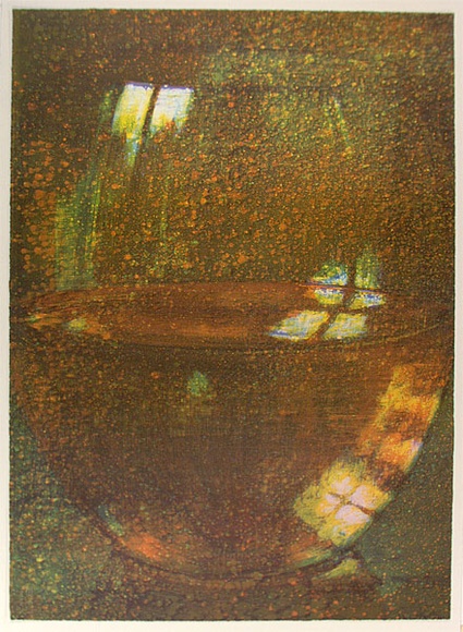 Artist: b'Maguire, Tim.' | Title: b'Glass V' | Date: 1998, February | Technique: b'lithograph, printed in colour, from multiple plates' | Copyright: b'\xc2\xa9 Tim Maguire'