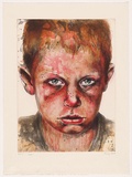 Artist: Hood, Cherry | Title: Jack. | Date: 2002 | Technique: etching and spit-bite aquatint, printed in colour, from three plates