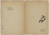Artist: b'Teague, Violet.' | Title: b'not titled [and so, little rabbits...]' | Date: 1905 | Technique: b'letter-press'
