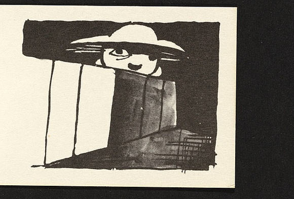 Title: b'Hat takes a holiday.' | Date: 1979 | Technique: b'offset-lithograph'