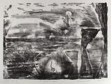 Artist: b'de Clario, Domenico.' | Title: b'Oh, aintami a sograne...' | Date: 1985 | Technique: b'lithograph, printed in black ink, from one stone' | Copyright: b'\xc2\xa9 Domenico de Clario. Licensed by VISCOPY, Australia'