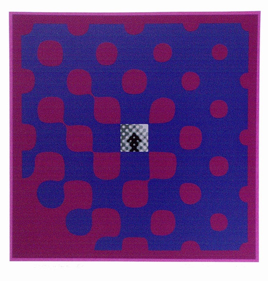 Artist: ROSE, David | Title: Game XIV | Date: 1970 | Technique: screenprint, printed in colour, from seven stencils