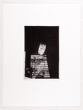 Artist: Redlich, Manni. | Title: Woman of Armagh. | Date: 1988 | Technique: etching, printed in black ink, from one plate