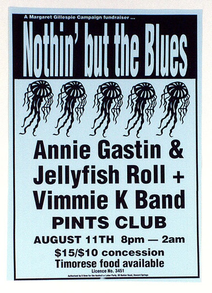 Artist: b'Green Ant Research Arts and Publishing.' | Title: bNothin' but the Blues | Date: 1992 | Technique: b'printed in one colour'