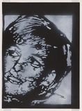Artist: Dodd, James. | Title: Not titled [Diana I]. | Date: 2004 | Technique: stencil, printed in white ink, from one stencil