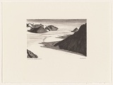 Artist: Elliott, Fred W. | Title: Masson Range | Date: 1997, February | Technique: photo-lithograph, printed in black ink, from one stone | Copyright: By courtesy of the artist