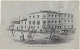 Artist: GILL, S.T. | Title: Bank of New South Wales, Melbourne. | Date: 1855 | Technique: lithograph, printed in black ink, from one stone