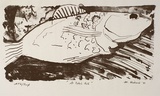 Artist: b'Hillard, Merris.' | Title: bSt. Peter's fish | Date: 1991, August | Technique: b'lithograph, printed in black ink, from one stone'