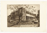 Artist: PLATT, Austin | Title: Meridan, Strathfield | Date: 1938 | Technique: etching, printed in black ink, from one plate