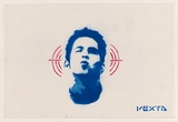 Artist: VEXTA. | Title: Hear me in the city. | Date: 2004 | Technique: stencil, printed in colour ink, from multiple stencils