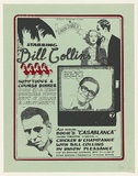 Artist: MACKINOLTY, Chips | Title: Bill Collins meets Bogie | Date: 1975 | Technique: screenprint, printed in colour, from two stencils