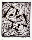 Artist: b'Hawkins, Weaver.' | Title: b'Growing form' | Date: 1964 | Technique: b'linocut, printed in black ink, from one block' | Copyright: b'The Estate of H.F Weaver Hawkins'