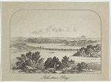 Artist: b'Terry, F.C.' | Title: b'Johnsons Bay.' | Date: c.1861 | Technique: b'photo-lithograph, printed in colour, from two stones in black and buff ink'