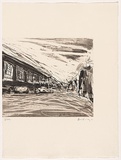 Artist: b'Quilty, Ben.' | Title: b'The white ute [B].' | Date: 2004 | Technique: b'etching and aquatint, printed in black ink, from two plates'