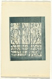 Title: b'Rain' | Date: 1978 | Technique: b'etching and aquatint, printed in blue ink, from one plate'