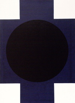 Artist: Wilson, Gary. | Title: Cross. | Date: 1992 | Technique: screenprint, printed in colour, from two stencils