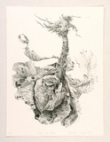 Artist: b'Kruger, Elisabeth.' | Title: b'Green at heart.' | Date: 1992 | Technique: b'lithograph, printed in black ink, from one stone [or plate]'