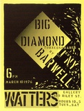 Artist: b'UNKNOWN' | Title: b'Big diamond - Watters Gallery' | Date: c.1975