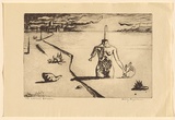 Artist: Rayner, Henry. | Title: The eternal stream | Date: 1938 | Technique: etching, printed in black ink, from one plate