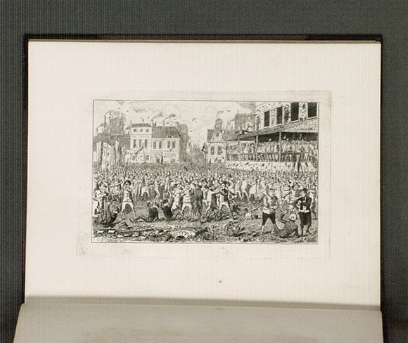 Artist: b'Coveny, Christopher.' | Title: b'The Eatanswill Election, the nomination.' | Date: 1882 | Technique: b'etching, printed in black ink, from one plate'