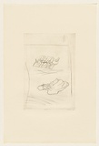 Title: Shells 2 | Date: 1980 | Technique: drypoint, printed in black ink, from one perspex plate