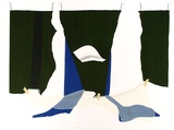 Artist: b'Gabrie, Sigi.' | Title: b'Semo hang.' | Date: (1976) | Technique: b'screenprint, printed in colour, from multiple stencils'