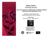 Artist: b'Smith, Melissa.' | Title: b'Invitation | Melissa Smith: Touching ground. Mildura, Victoria: The Art Vault, 24 September - 13 October 2014.'