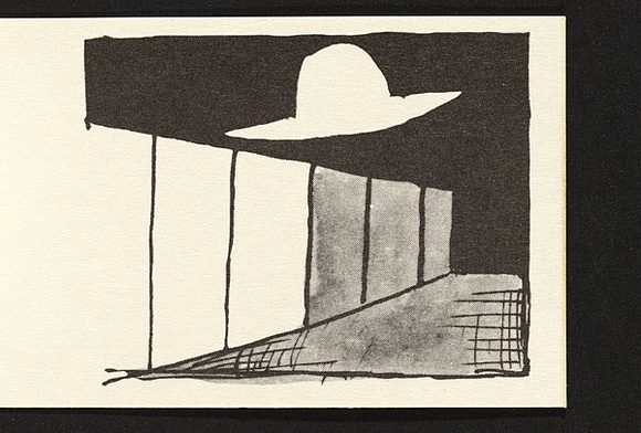 Title: b'Hat takes a holiday.' | Date: 1979 | Technique: b'offset-lithograph'