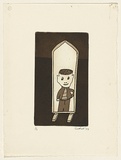 Title: not titled [boy's reflection in mirror] | Date: 1979 | Technique: etching and aquatint, printed in black ink, from one plate