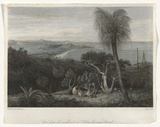 Title: View from the south side of King George's Sound. | Date: 1814 | Technique: engraving, printed in black ink, from one copper plate; hand-coloured at a later date