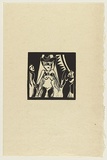Artist: b'Shead, Garry.' | Title: b'Acrobats' | Date: 1984 | Technique: b'linocut, printed in black ink, from one block' | Copyright: b'\xc2\xa9 Garry Shead'