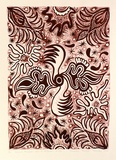 Artist: b'TAPAYA, Nyuwara' | Title: b'Kutjupa kutjupa' | Date: 1995, January | Technique: b'lithograph, printed in maroon ink, from one stone [or plate]'