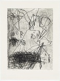 Artist: Tomescu, Aida. | Title: Ithaca IX | Date: 1997 | Technique: etching, printed in black ink, from one plate | Copyright: © Aida Tomescu. Licensed by VISCOPY, Australia.