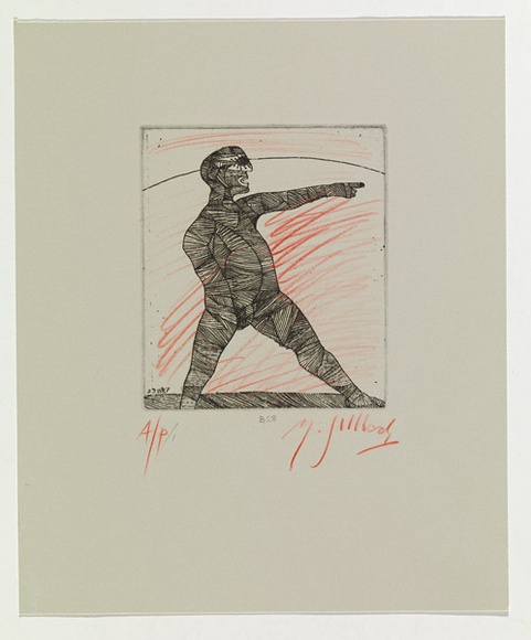 Artist: b'SELLBACH, Udo' | Title: b'not titled' | Date: 1960-80 | Technique: b'etching'